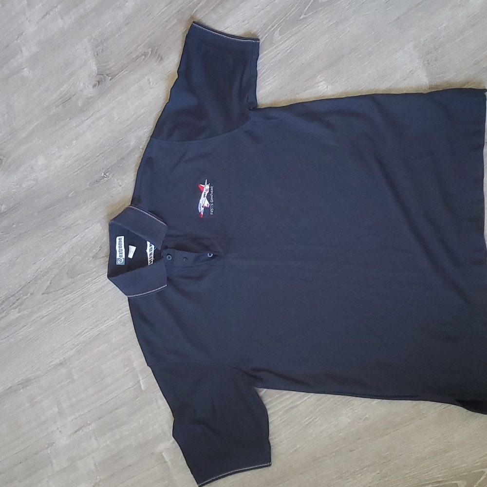 Vince polo Boeibg Navy Logo large short sleeveVince polo Boeibg Navy Logo large